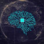 Artificial neural network and processor illustrating AI model performance degradation over time