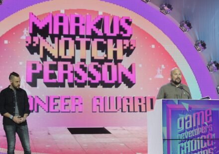 Markus Persson at the Game Developers Conference 2016