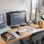 Desktop computer workspace illustrating Gemini for Windows, ChatGPT and Copilot comparison