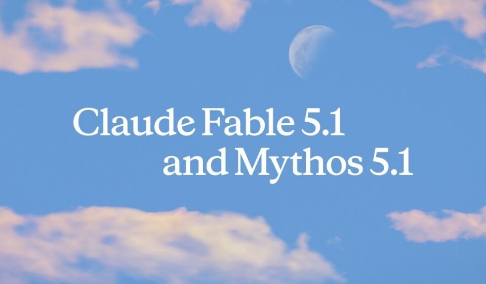 Claude Fable 5.1 and Claude Mythos 5.1 official Anthropic launch artwork